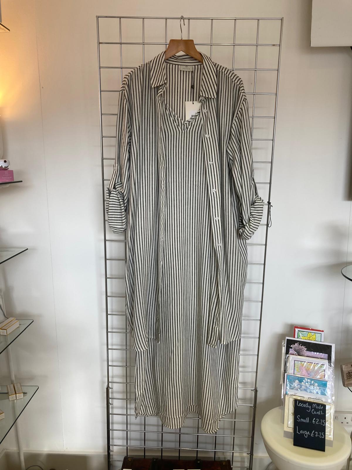 stripe maxi dress - Maya Maya Ltd