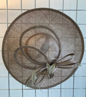 Large Disc Coffee Fascinator - Maya Maya Ltd