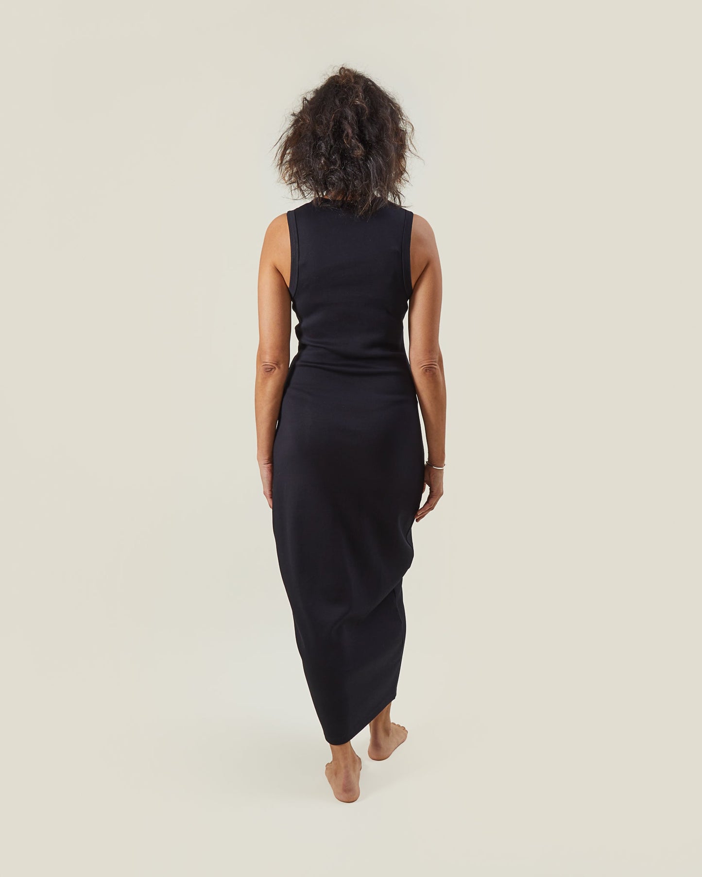 Organic cotton ribbed tube dress - Maya Maya Ltd