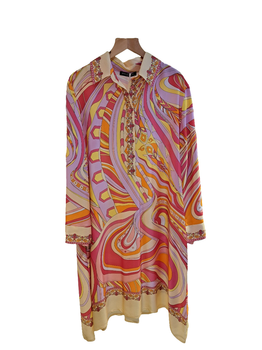 Collared Tunic Dress