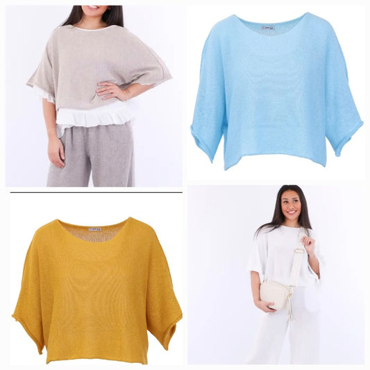 Cotton mix summer top