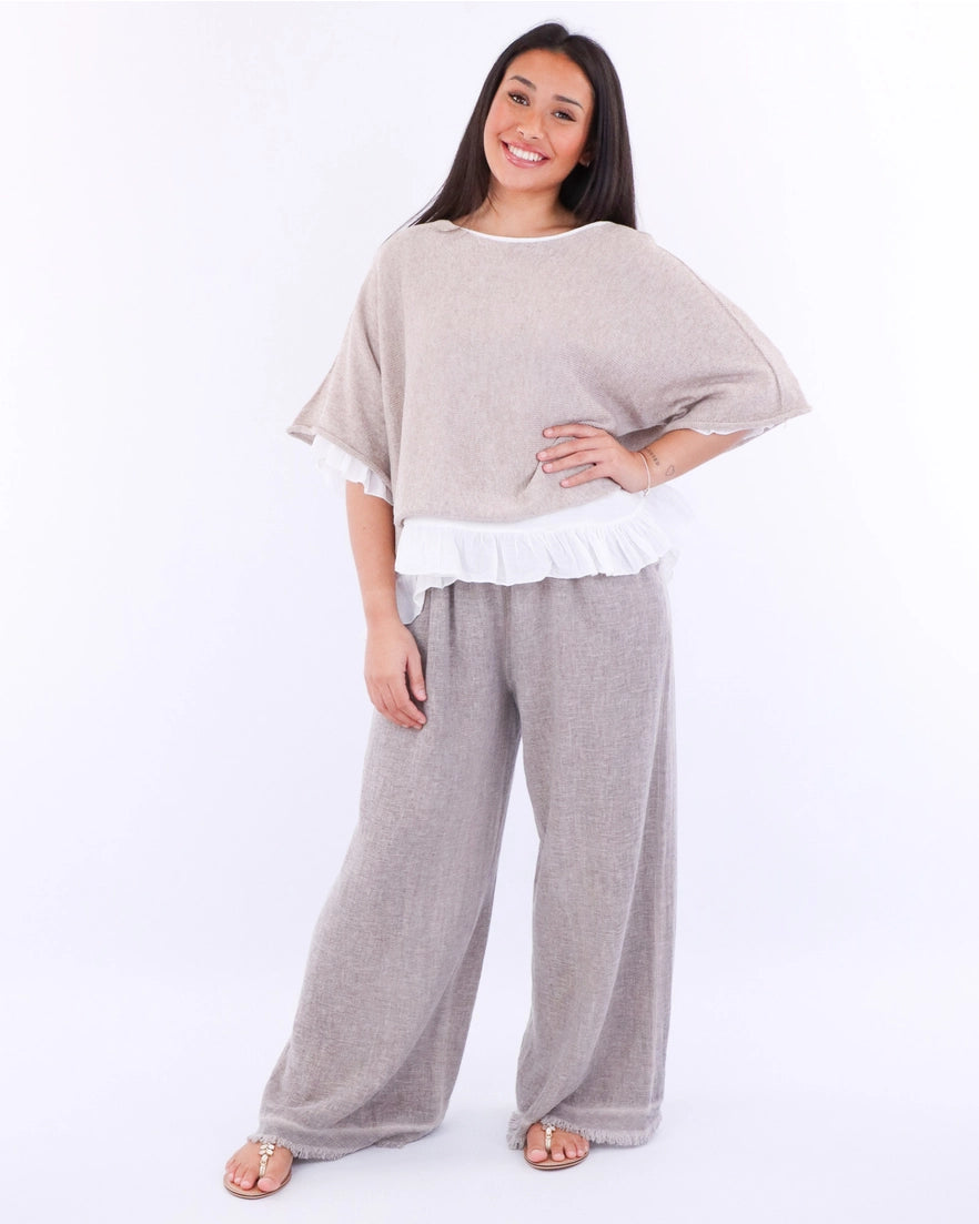 Cotton mix summer top