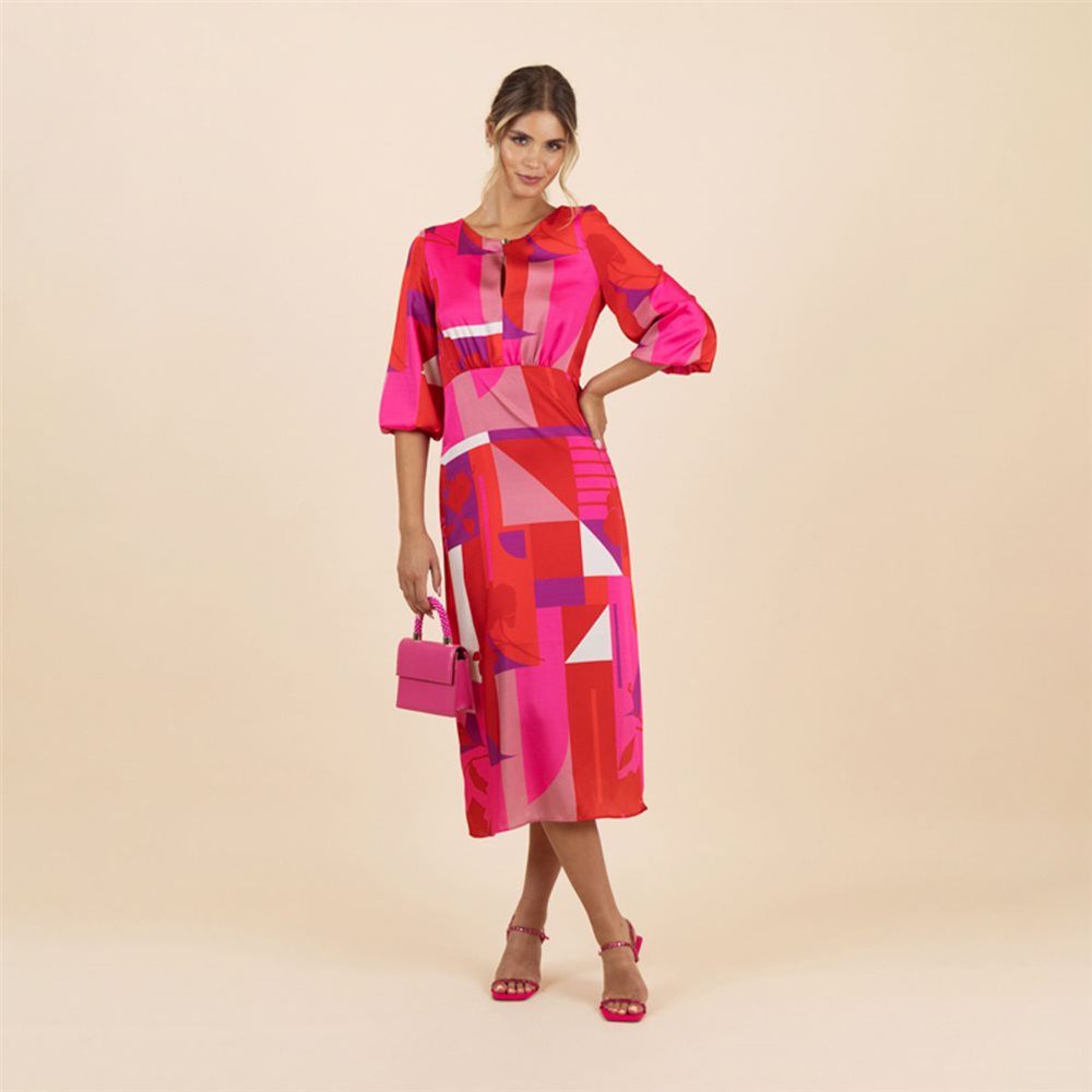 Abstract pattern event dress - Maya Maya Ltd