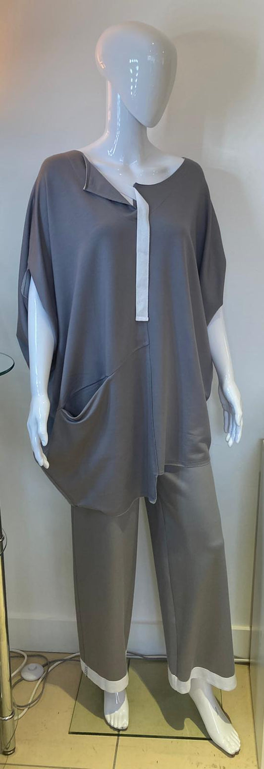 oversized jersey top - Maya Maya Ltd