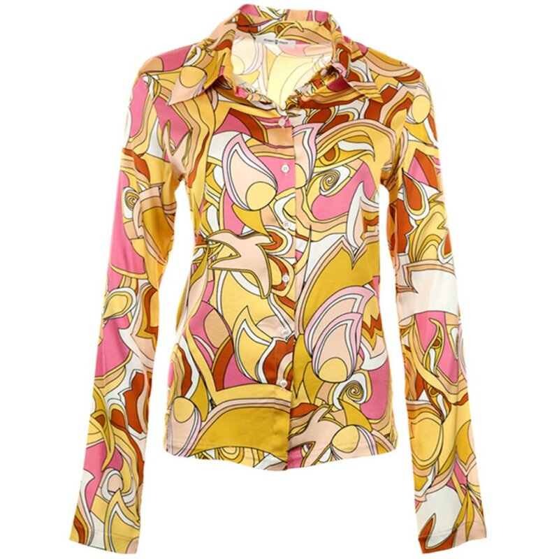 Funky Staff Psycedelic print blouse - Maya Maya Ltd